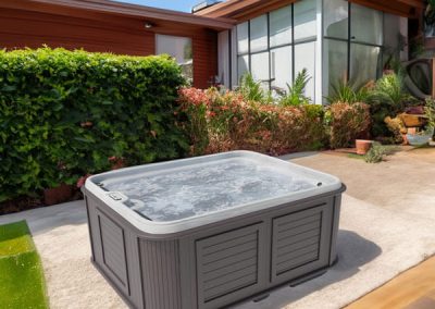 TimberWolf on the backyard